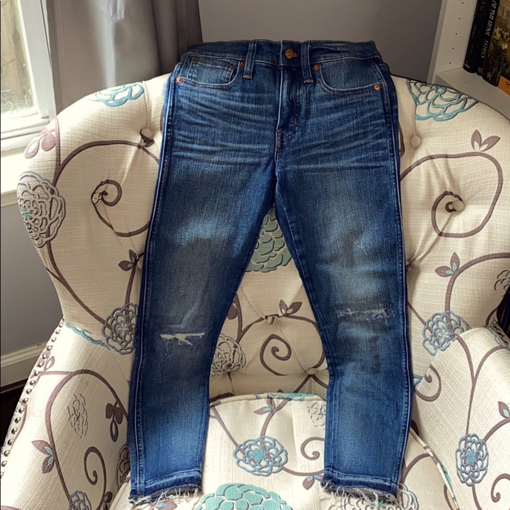 Madewell 9” High Rise Skinny Jeans